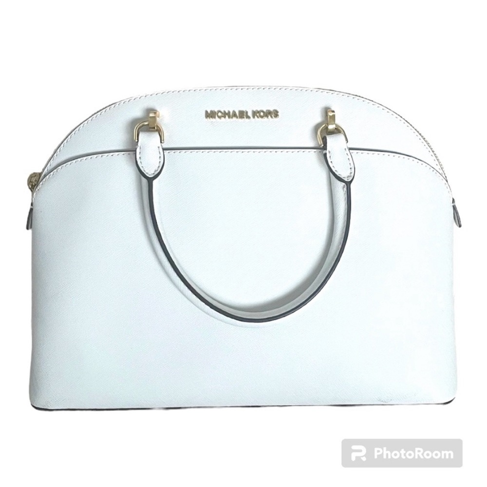 Pristine White Micheal Kors Bag